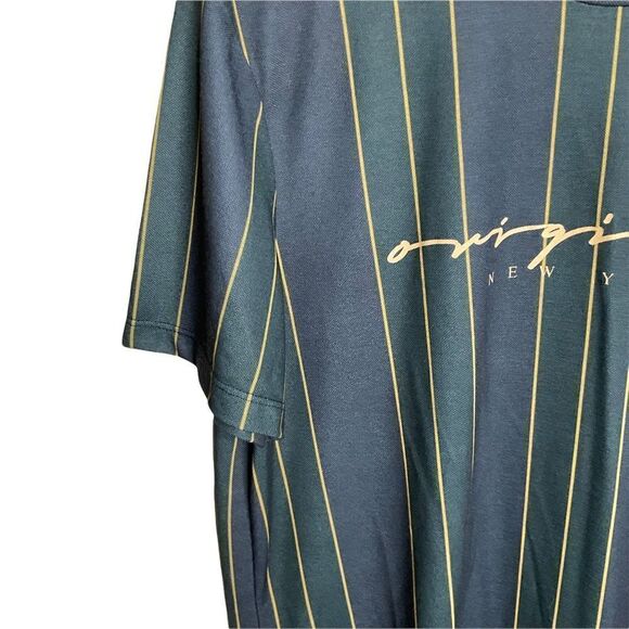 NEW Look Men Short Sleeve Tee Shirt Original New York  Dark Green Size L - Picture 5 of 13